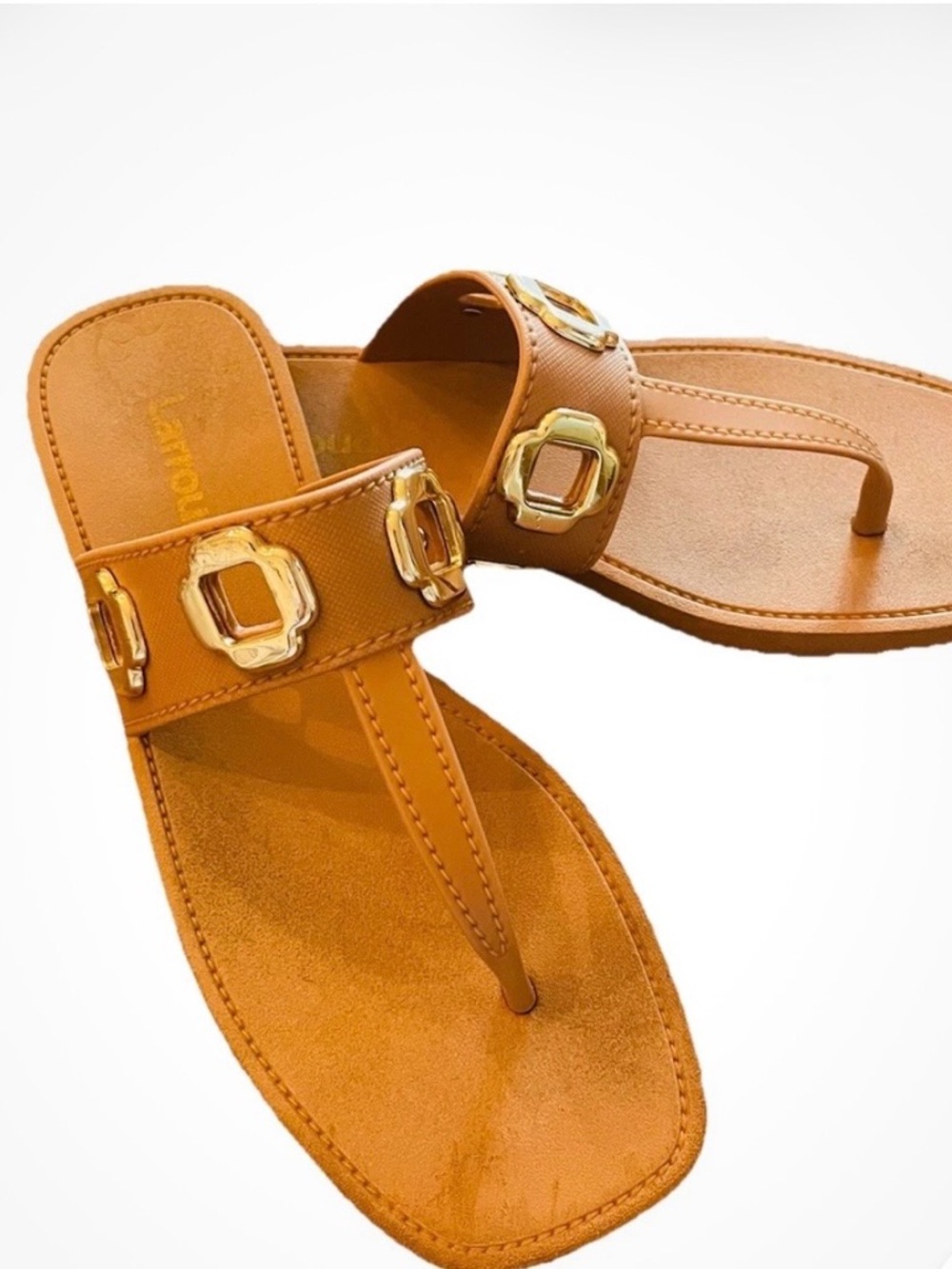Larroude Milan Jelly Sandals. Made in Brazil. Size 4/5